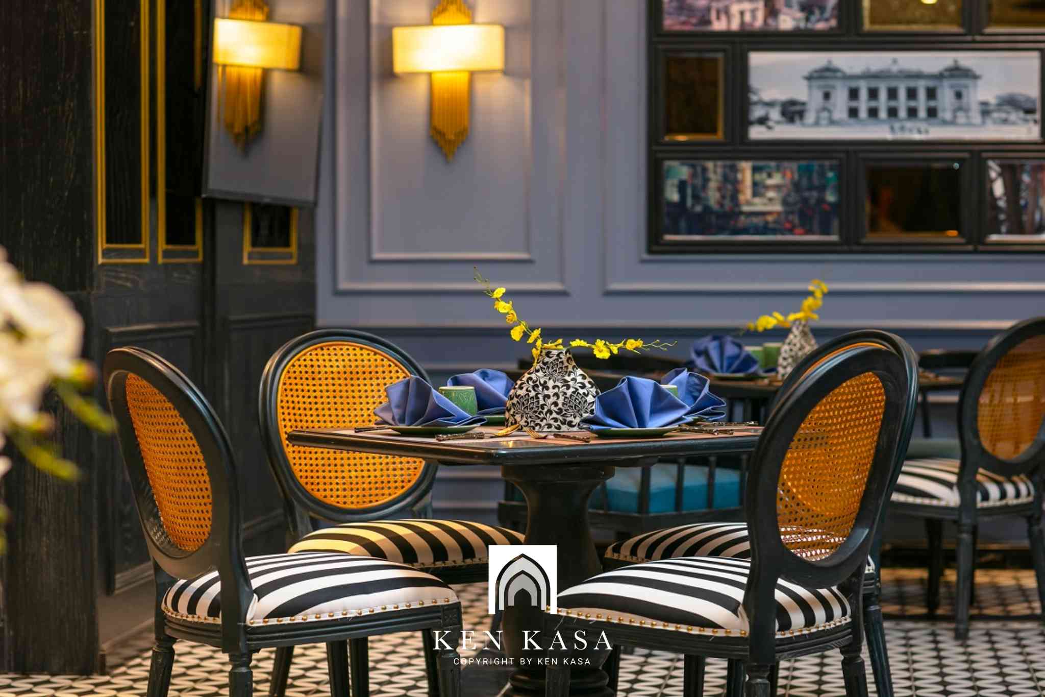 Quầy bar với lối thiết kế ấn tượng